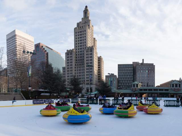 Bumper Cars at The Providence Rink