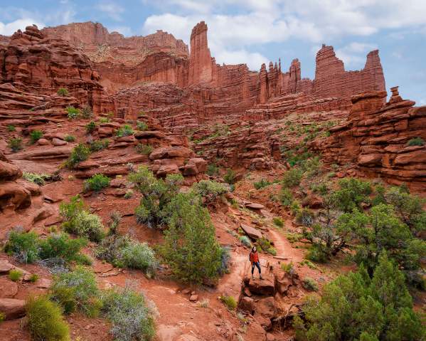 Red rock trail
