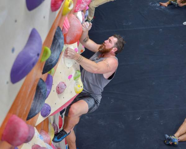 Free climbing all day at Climb Moab Gym