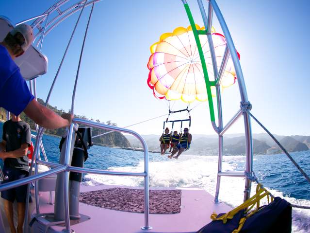 Parasailing Catalina Island