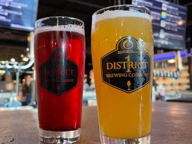 Dig into local flavor on tap, with a stop at District 1 Brewing in the Stevens Point Area.