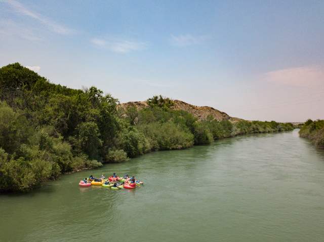 Catch an inner tube down the Rio Grande in Truth or Consequences, NM