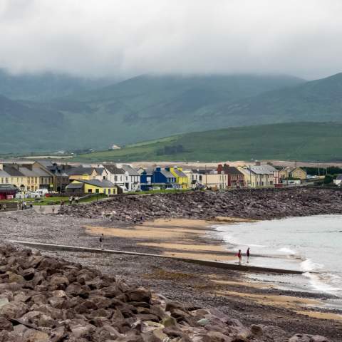 Skellig Ring - View of the Ballinskellig Bay in Waterville