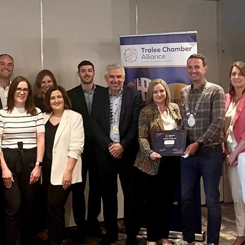 Tralee Chamber Award castle street june 2025