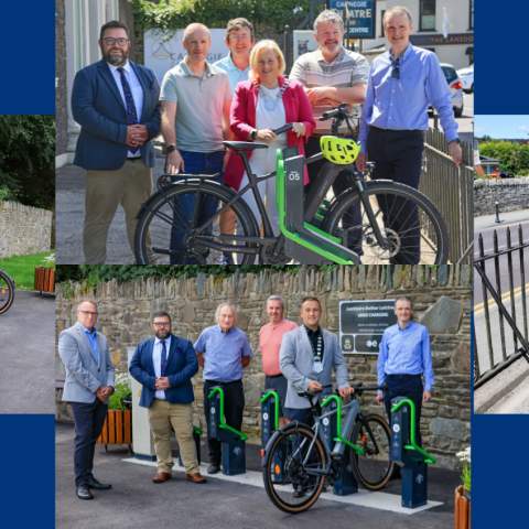 Collage of Photos - eBike Charger Launch