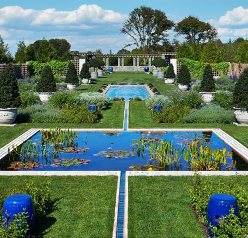 Blue Garden in Newport