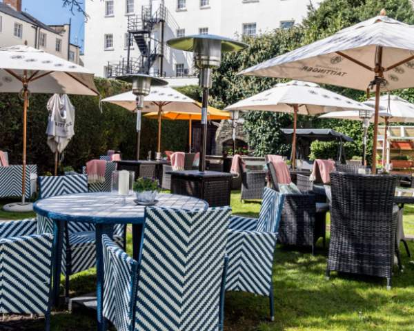 A summer welcome at The Queens Hotel Cheltenham