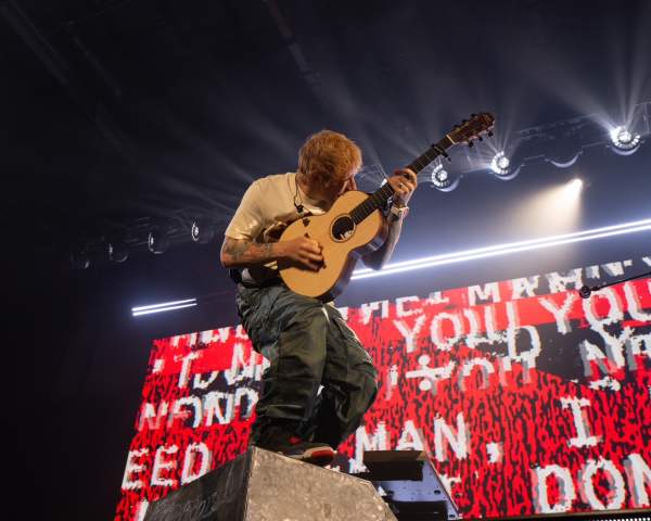 Nearly 10,000 fans see Ed Sheeran live at Coventry Building Society Arena
