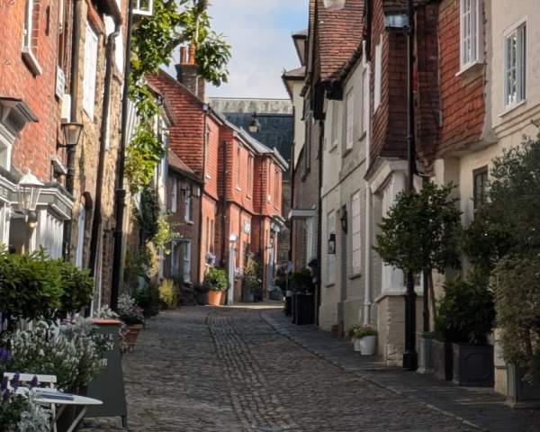 A view of Lombard Street, Petworth