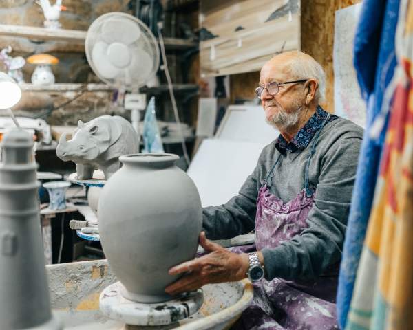 From Harrods to Handmade: The Ever-Evolving Art of Potter John Bourdeaux