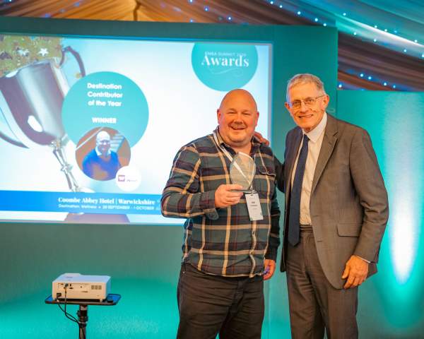 Destination Contributor of the Year Winner: Jon Chamberlain, Visit West