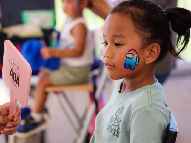 KABOOM Face painting