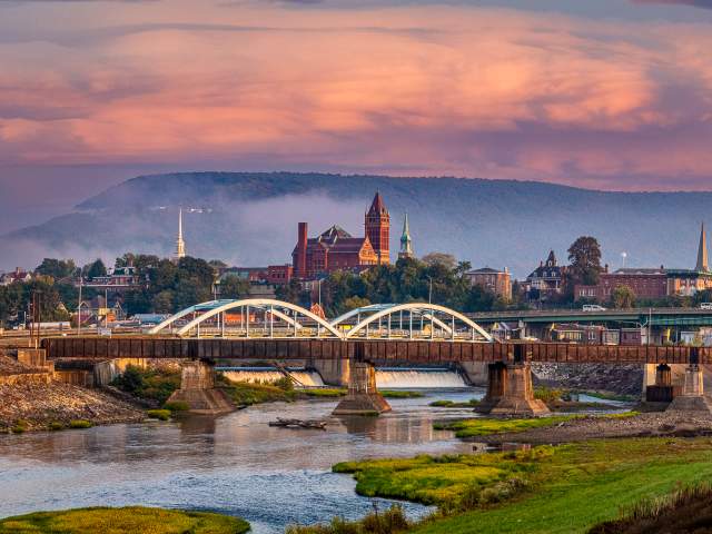 Sunrise Panoramic over Cumberland - Charles Foye