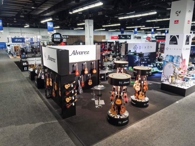 Show Floor Hall C at NAMM 2019
