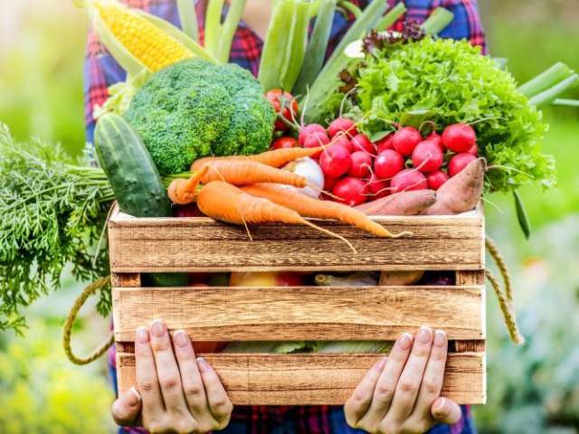 Farmers Market Basket