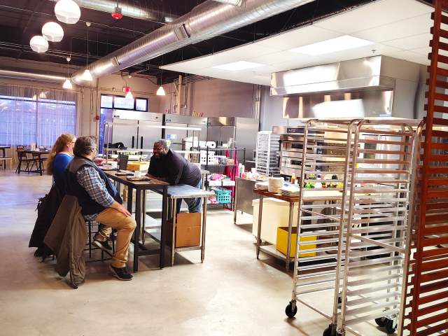 SAAGE Culinary Studio - Serving Guests