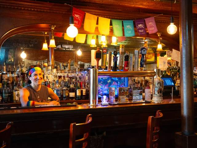 Melissa Monno Behind Bar at Sidecar Supper Club