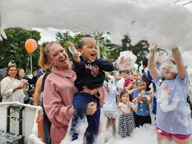 School's Out Bubble Party