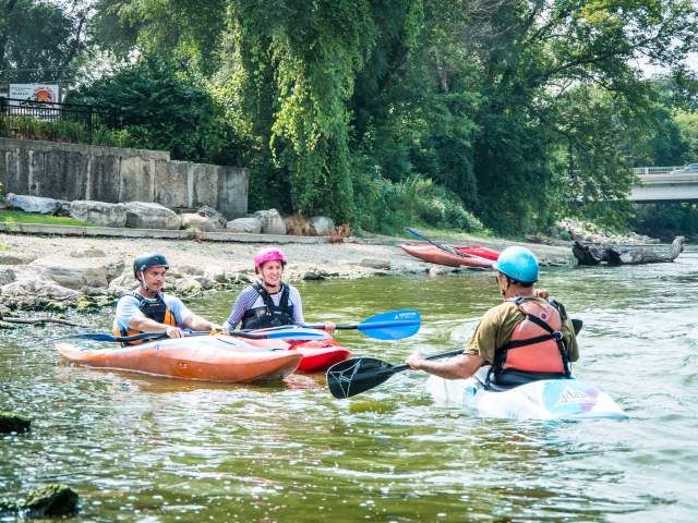 Marge Cline Whitewater Course - Lesson
