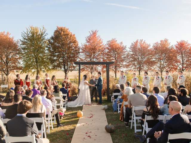Nancy and David Wedding at Rosewood Farm