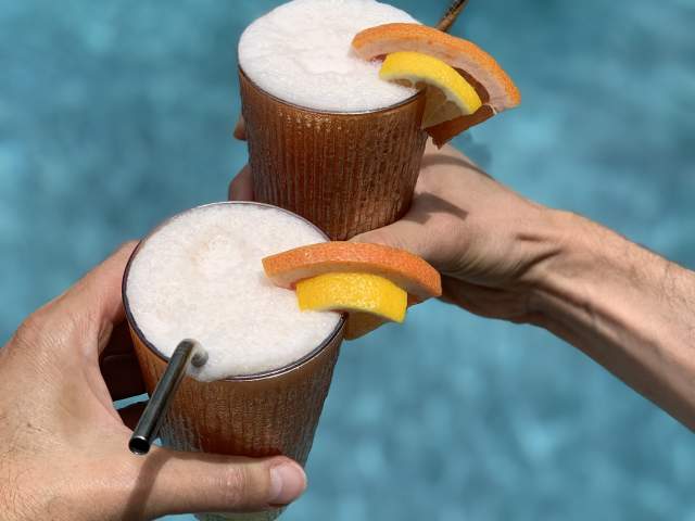 Lick Honest Ice Creams Creamy Grapefruit Freeze in Austin Texas