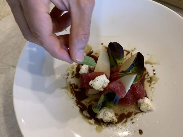 Tyson Coles Sashimi recipe