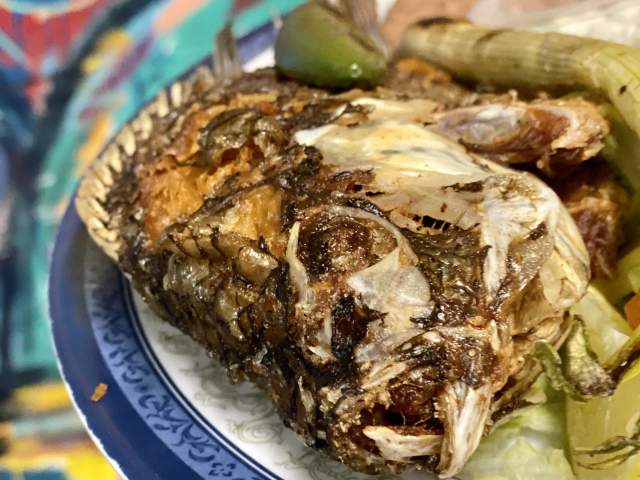 Tacos La Bamba whole fish
