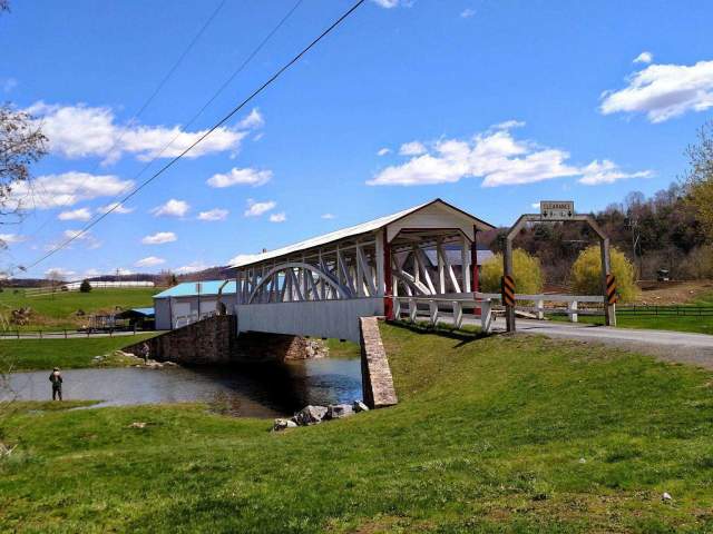 covered bridge