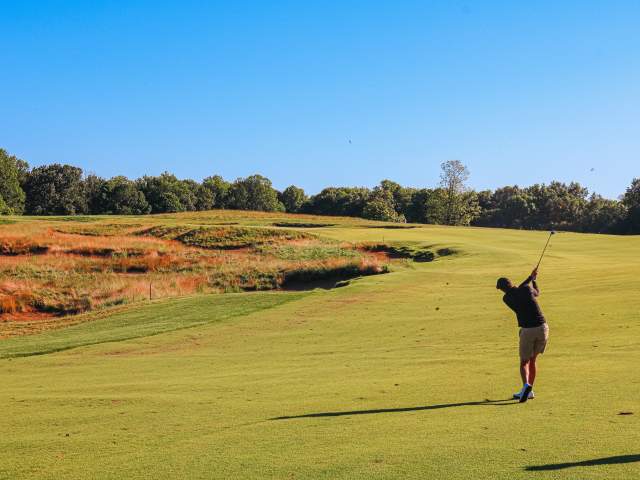 Golf course in Summer