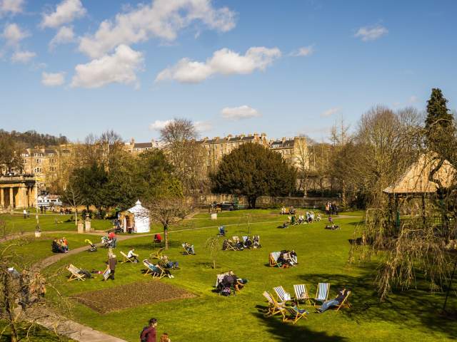 Parade Gardens in Bath