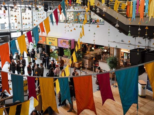 Association of Independent Festivals (AIF) conference 2025 Bristol Beacon lobby