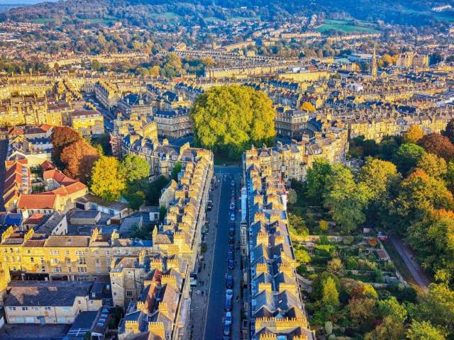 Bath Aerial View