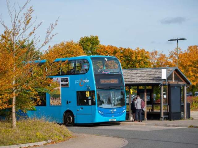 Bath Odd Down Park and Ride Metrobus CREDIT Travelwest