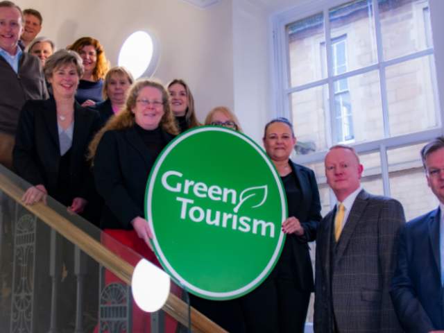 Bristol Premier Suites team with Green Tourism award