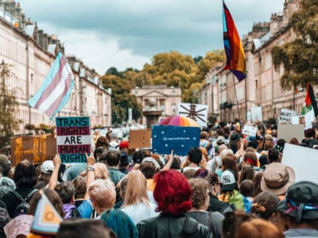 Bath Pride on Great Pulteney Street