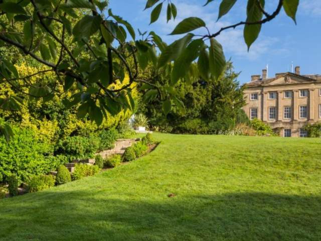 An aerial view of the American Museum & Gardens in Claverton, Bath, near Bristol - credit American Museum & Gardens