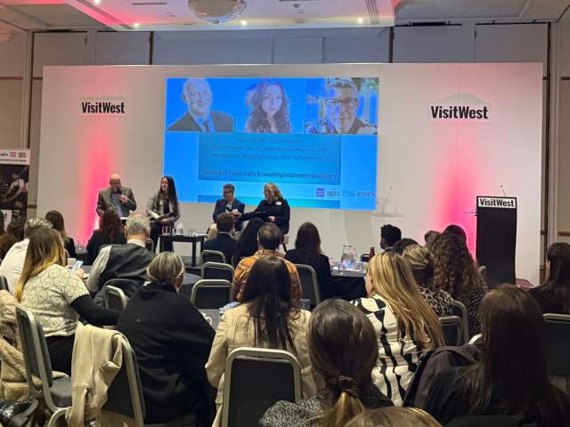 Panel discussion at Visit West annual conference 2026