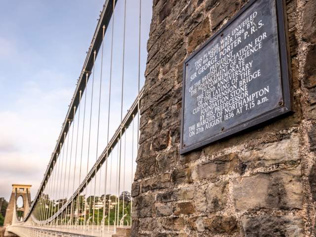The story of the Clifton Suspension Bridge