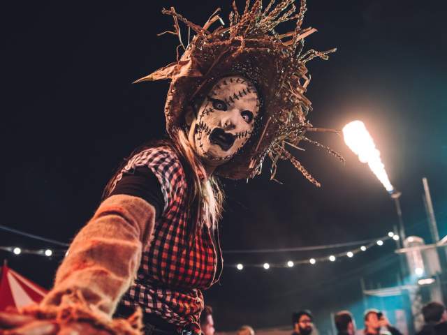 A Scarecrow at Fear at Avon Valley Country Park - Credit Avon Valley Country Park