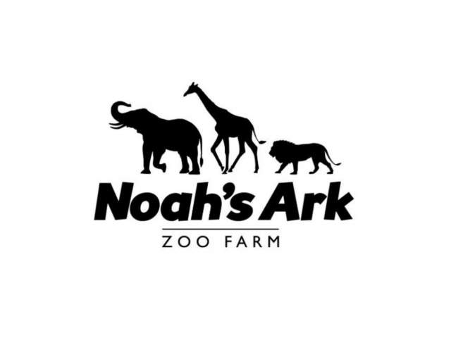 Logo for Noah's Ark Zoo Farm in black