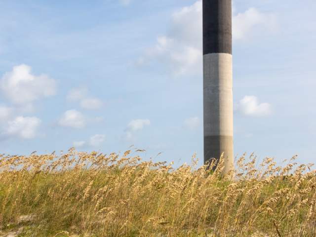 23 Oak Island Lighthouse vertical - Caswell Beach