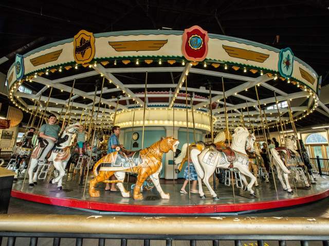 Eldridge Park carousel