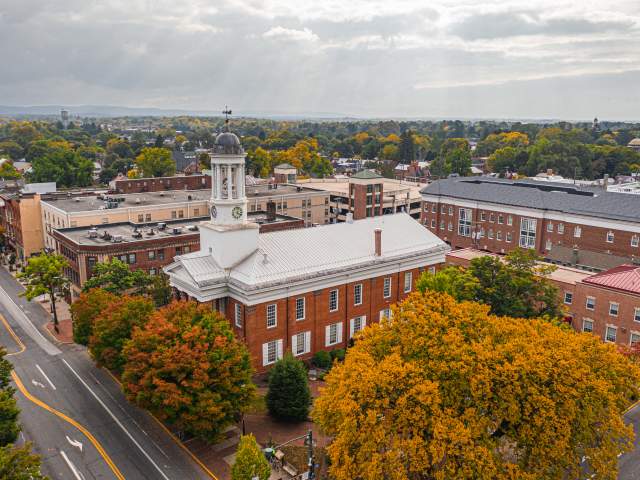 Overhead View of Carlisle, PA