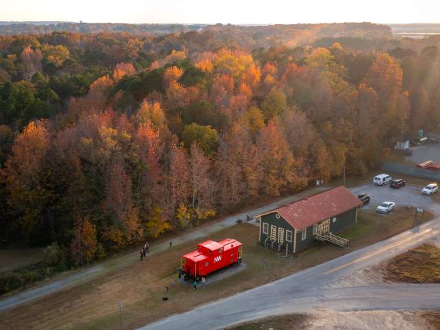 Ringgold Rail Trail Aerial