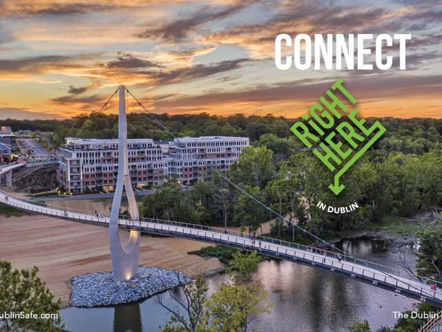 Connect Dublin Link Postcard