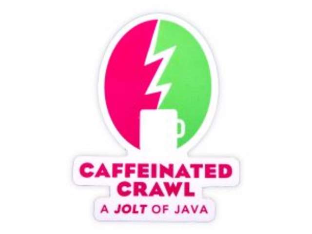 Caffeinated Crawl Sticker