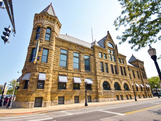 exterior of the history center building in fort wayne
