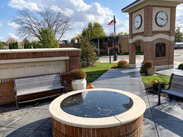 Woodburn Clock Tower Plaza