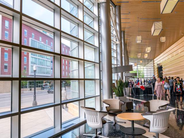 Grand Wayne Convention Center Prefunction Area
