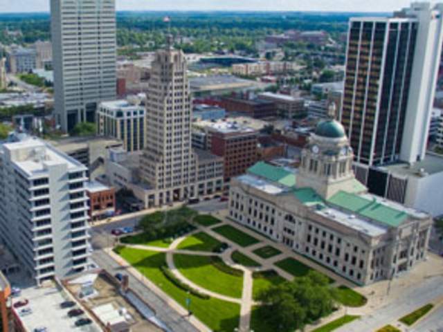 Downtown Fort Wayne Skyline 2015